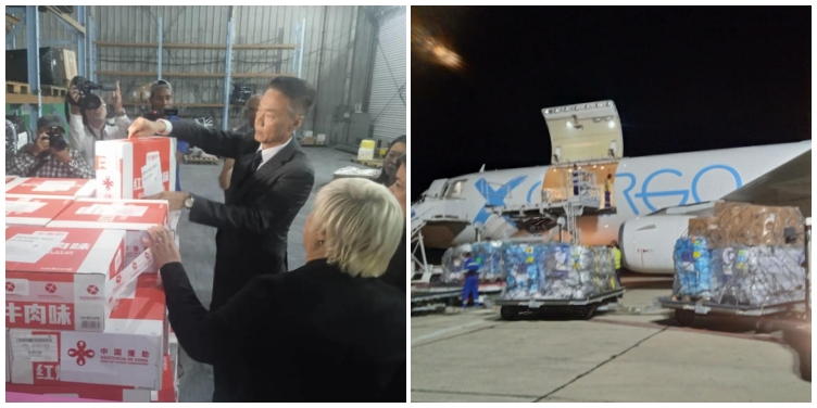 China, Iran and the WFP send tons of donations to the Cuban regime