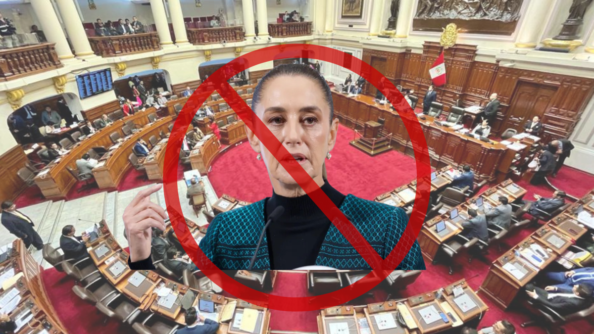 Congress approved to declare Claudia Sheinbaum persona non grata