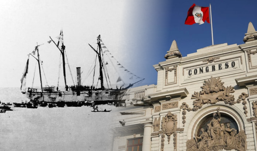 Congress prioritizes rescue of the Covadonga ship, sunk 145 years ago, in the midst of the insecurity crisis