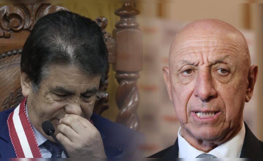 Congressman Cueto uses the APCI to attack NGOs that asked for the departure of the Attorney General Tomás Gálvez