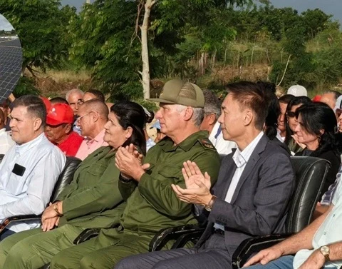 Cuba, China, parques solares, crisis energética