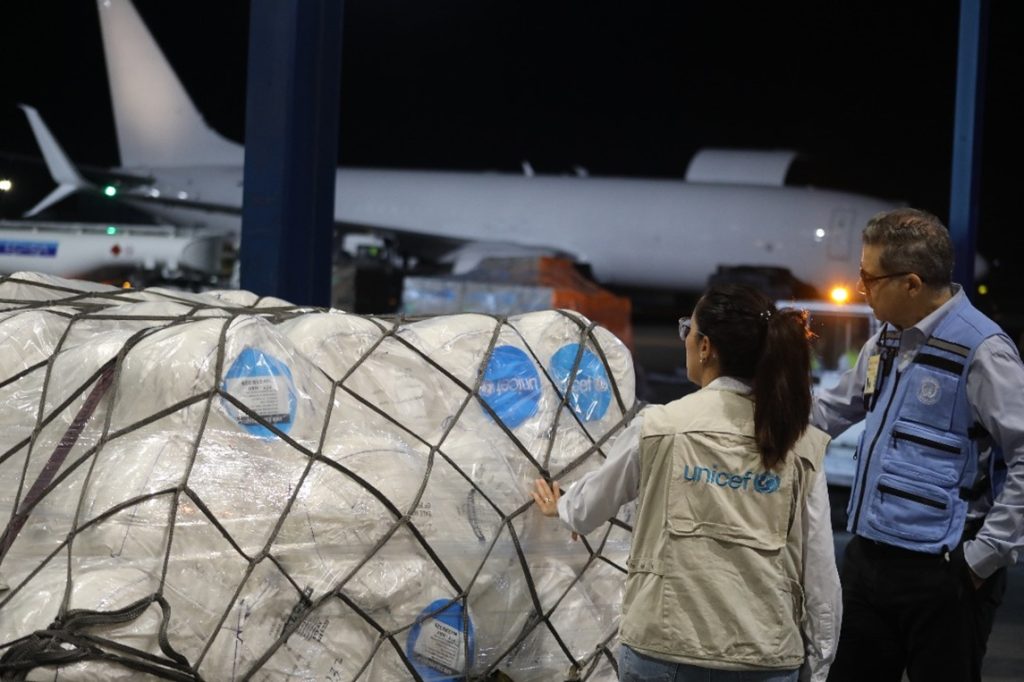 Cuba receives medical supplies sent from the UN for those affected by Melissa