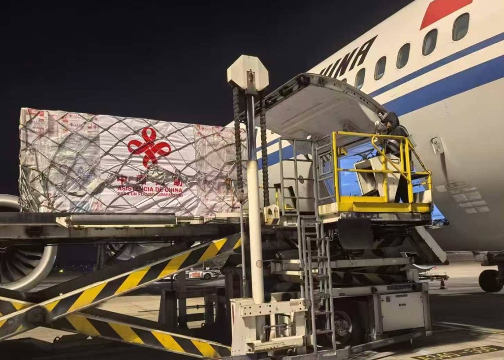 Cuba receives new donations of food and other items for the victims of Hurricane Melissa