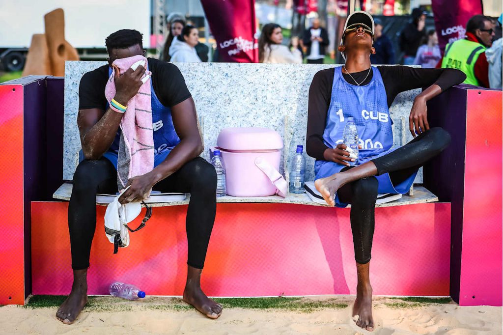 Cuba's bittersweet farewell to the beach volleyball World Cup