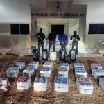 DNCD ocupa 484 paquetes de cocaína en Pedernales en el marco de operación Lanza del Sur