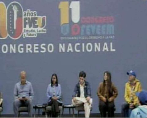 Delcy Rodríguez: young people today are the present