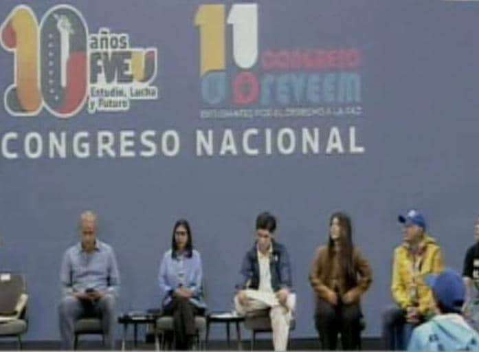 Delcy Rodríguez: young people today are the present
