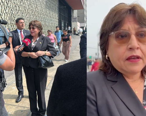 Delia Espinoza went to the Public Ministry and denounced contempt of the JNJ