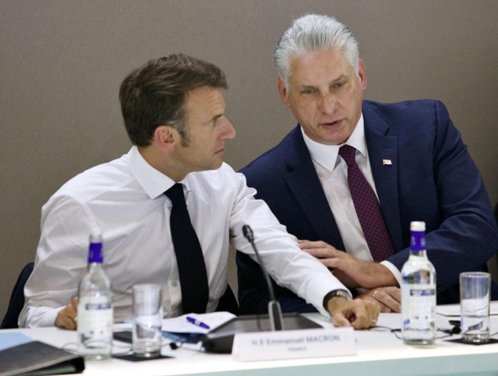 Díaz-Canel speaks with Macron and thanks him for his “offer of cooperation” after Melissa