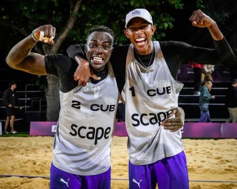 Díaz and Alayo break the spell at the Beach Volleyball World Cup