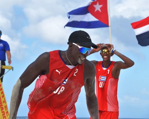 Díaz and Alayo open with a comfortable victory in the Beach Volleyball World Cup