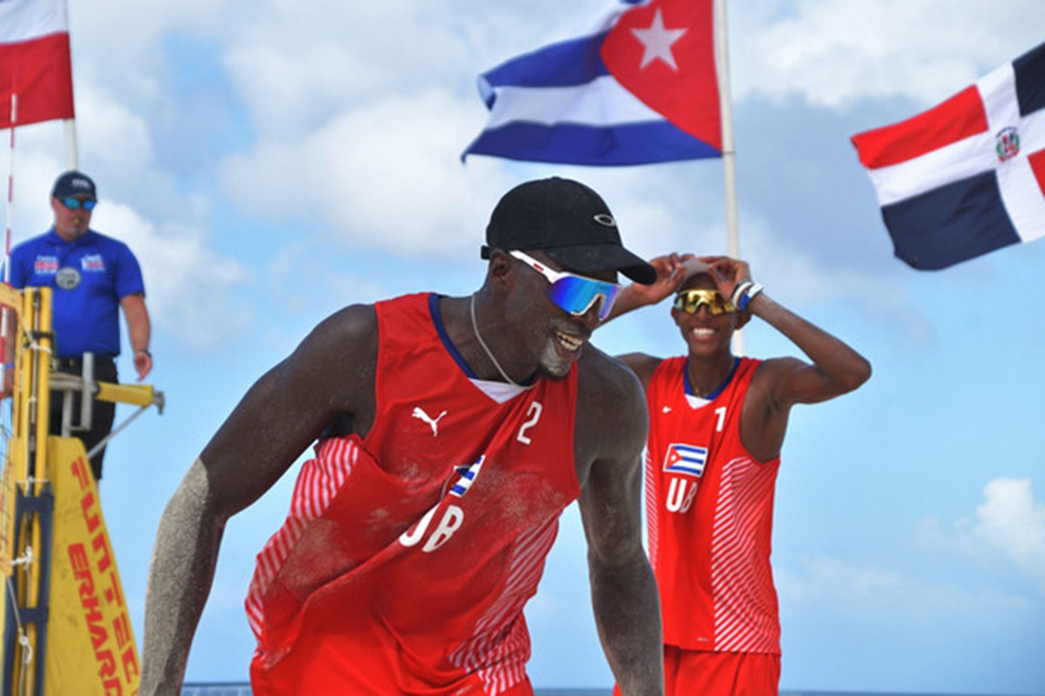 Díaz and Alayo open with a comfortable victory in the Beach Volleyball World Cup