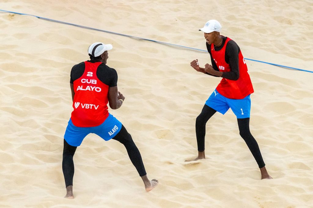 Díaz and Alayo win again at the beach volleyball World Cup