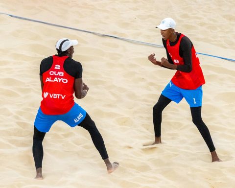 Díaz and Alayo win again at the beach volleyball World Cup