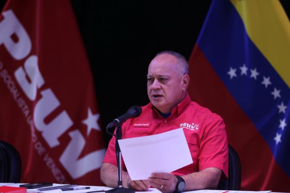 Diosdado Cabello: "There are people who ask for dialogue because they only want to be heard"