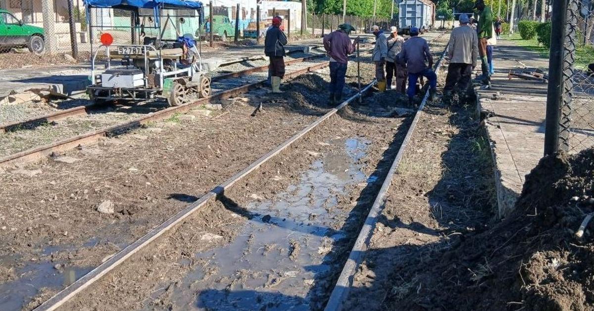 Does sewage affect the railway line? So, make a ditch