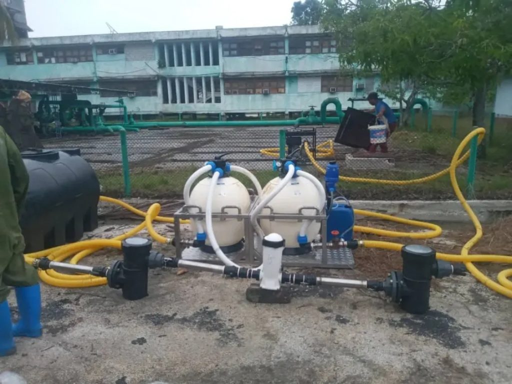 Drinking water for more than 21 thousand people and emergency kits for families in Granma after Melissa