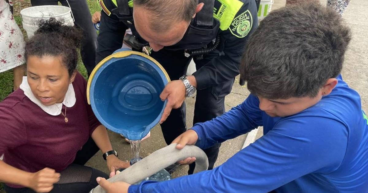 Emergency in Pitalito: ACPM spill forces water to be supplied with tank trucks