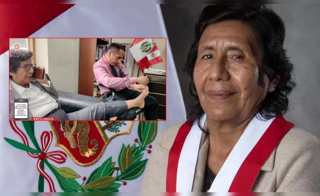 Ethics Commission will evaluate a complaint against Lucinda Vásquez this Monday after being caught when her advisor cuts her nails