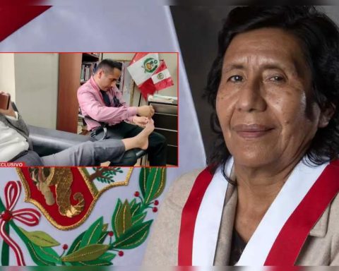 Ethics Commission will evaluate a complaint against Lucinda Vásquez this Monday after being caught when her advisor cuts her nails