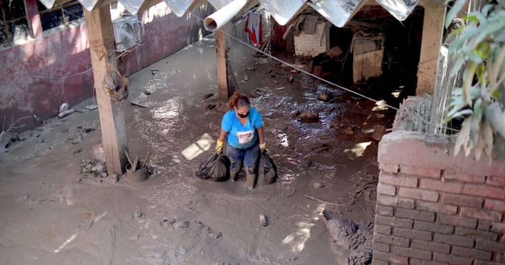 European Union donates 700 thousand euros to victims of floods in Mexico