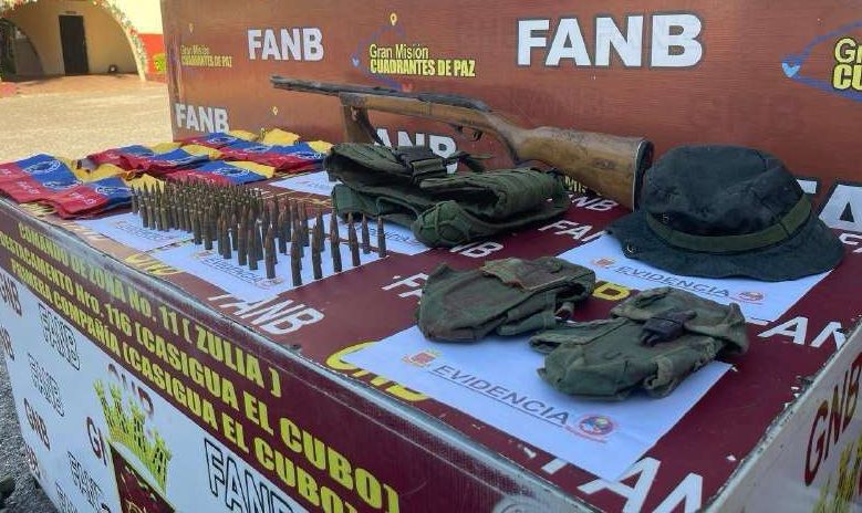 FANB destroys drug trafficking camp in Zulia state