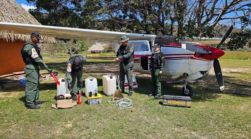 Fanb neutralized hostile aircraft in the state of Bolívar