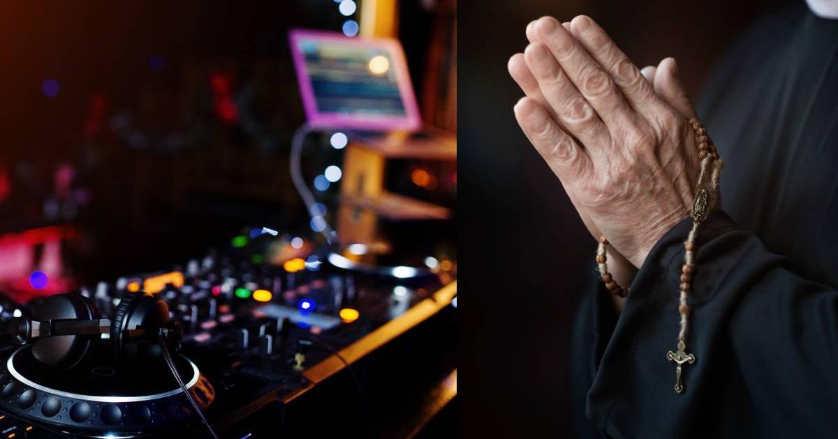 Father Guilherme: the priest who mixes faith and electronic music lands in Bogotá