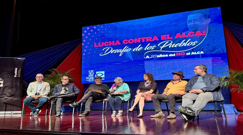 “Fight against the FTAA” Forum in Caracas celebrates 20 years of rejection of the neoliberal model