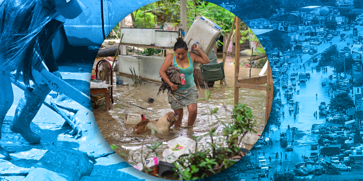 Floods in Veracruz affected more than 10,000 businesses and companies, in just 6 municipalities