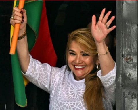 Former president of Bolivia Jeanine Áñez leaves prison after the annulment of her sentence