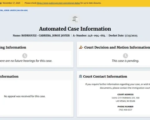 Friend of El Cangrejo disappears from the ICE detainee locator: Was he released?