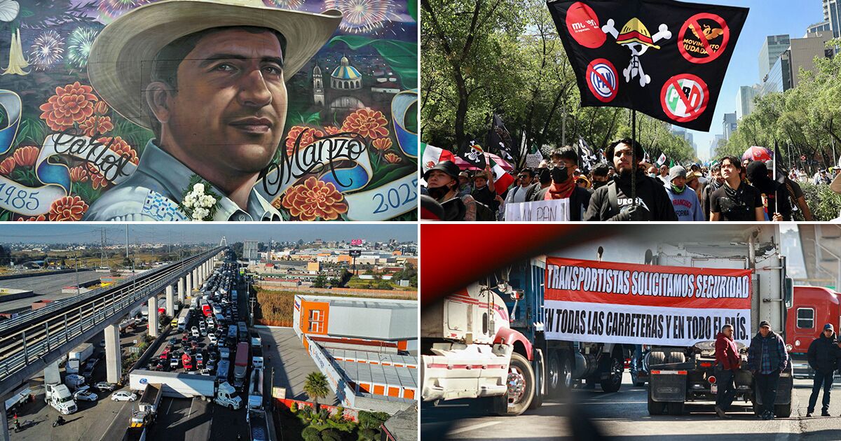 From discontent to mobilizations: the open fronts of the Sheinbaum government