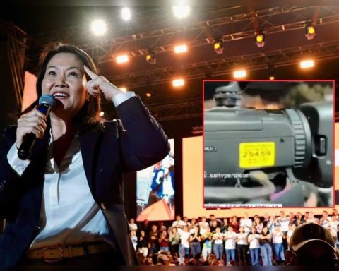 Fuerza Popular congressman did not deny that an official linked to the party used the congressional chamber for Keiko's rally