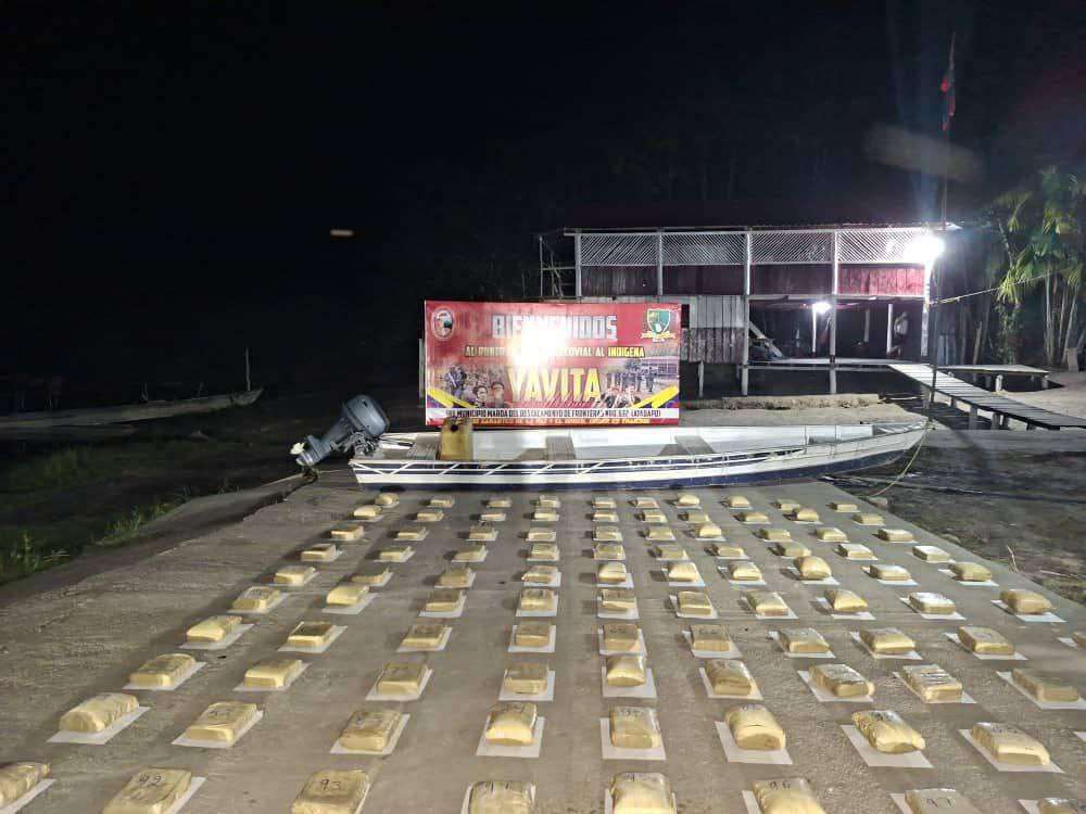 GNB seized 282 kilos of marijuana in the state of Amazonas