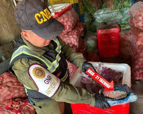 GNB seized 33 kilos of alleged cocaine in Táchira