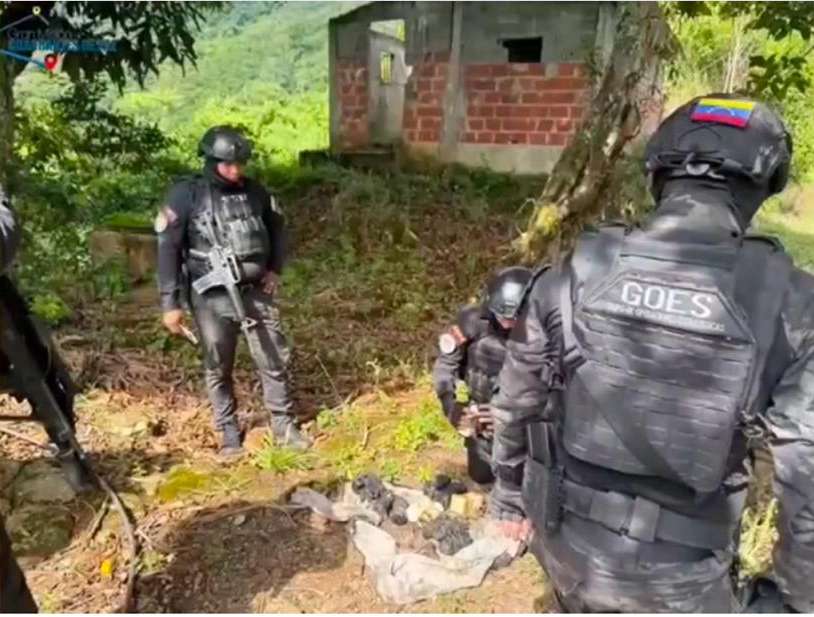 Goes located 14 explosive devices in Táchira