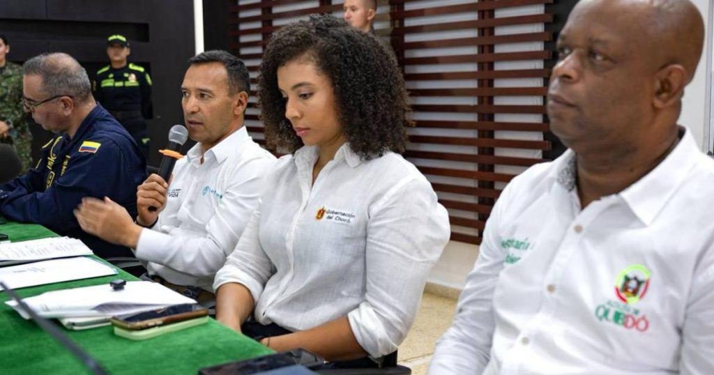 Government analyzes the critical situation of public order in Chocó