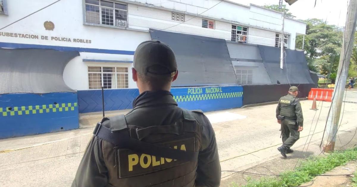 Grenade attack against Police substation in Robles, Jamundí