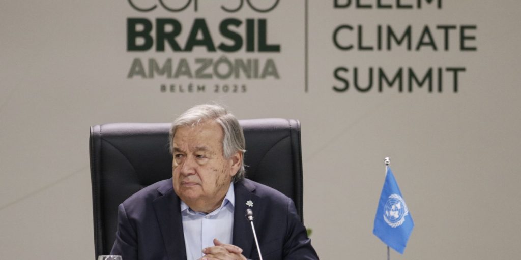 Guterres calls for a fair energy transition and demands COP results