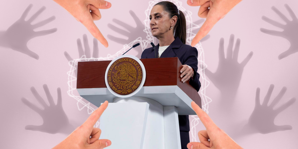 Harassment of President Claudia Sheinbaum shows the violence that women face in Mexico