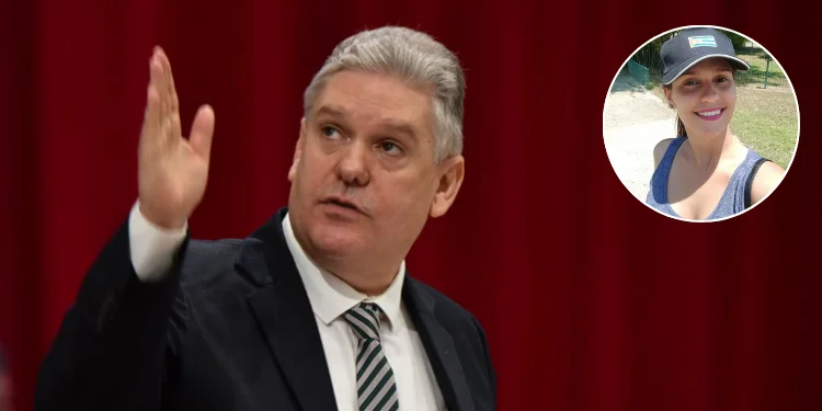 Alejandro Gil Fernández / Su hija, Laura María Gil González