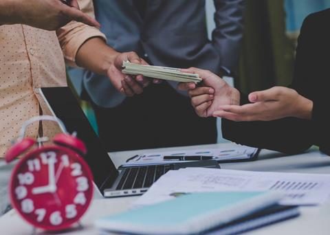 How has interest spending on public debt behaved?