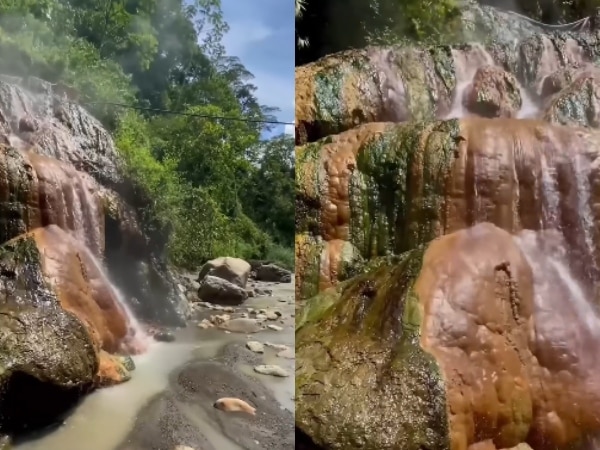 ¿Cómo llegar a la cascada termal más alta de Colombia?