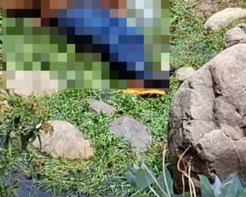 Huancayo: Male leaves for the cemetery and appears dead on the banks of the Shullcas River