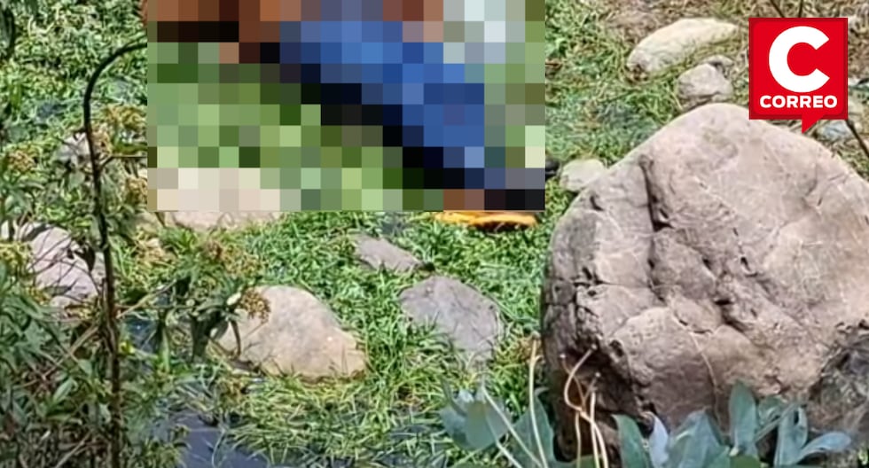 Huancayo: Male leaves for the cemetery and appears dead on the banks of the Shullcas River