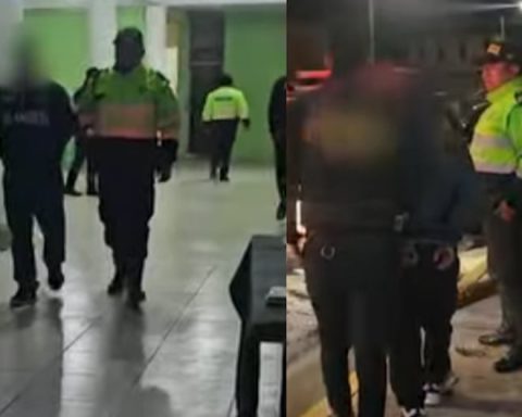 Huayucachi: five people are intervened with 44 drums of acetone