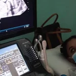 Una adolescente embarazada