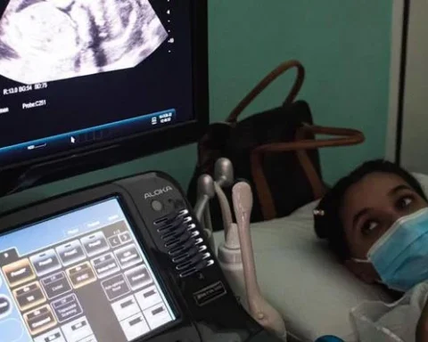 Una adolescente embarazada