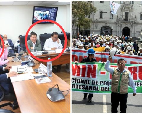 Illegal and informal miners surround Congress to extend Reinfo for three years